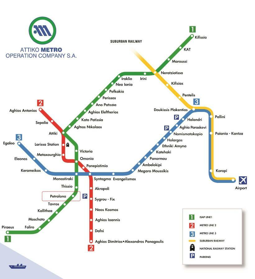 D16 Athens Apartment - 5' Mins To Petralona Metro المظهر الخارجي الصورة