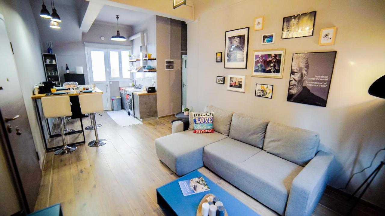 D16 Athens Apartment - 5' Mins To Petralona Metro المظهر الخارجي الصورة